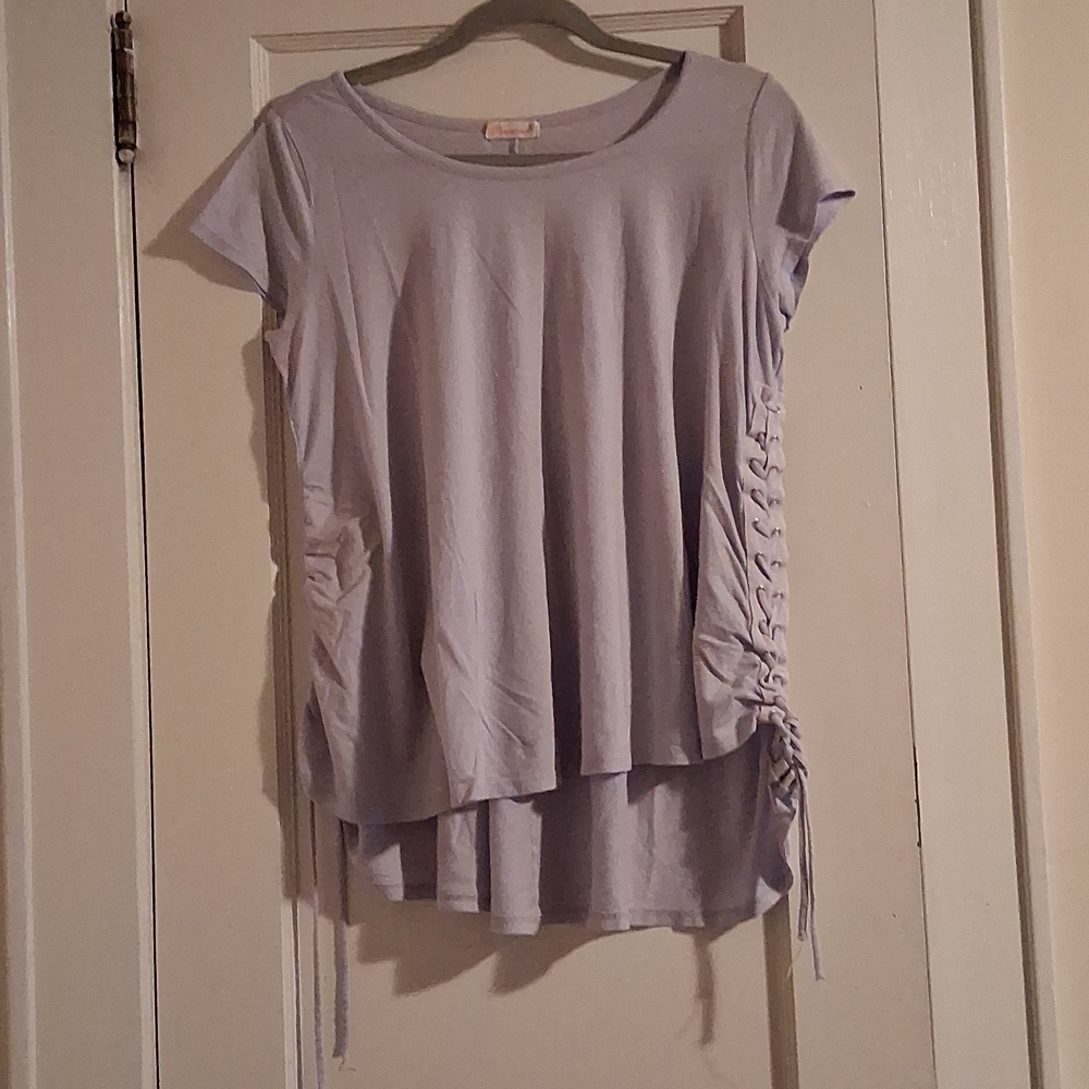 Light Purple Mannonie Top